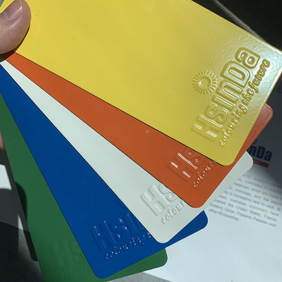 RAL2004 RAL5002 Epoxy Polyester Thermoset Powder Coating for Racking system