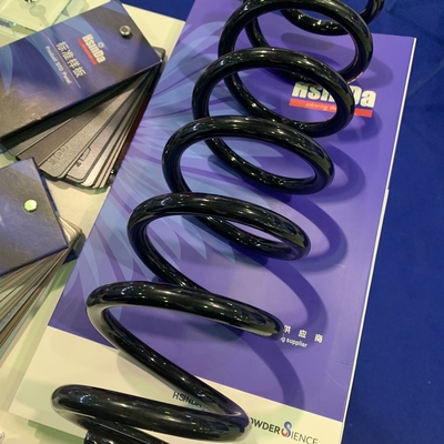 RAL9005 자동차 스프링용 검은 빛깔 에포시 폴리에스터 파우더 코팅