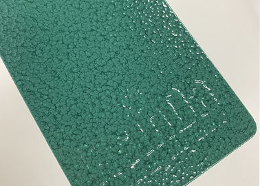 녹색 망치 짜임새 Thermoset 금속 분말 입히는 에폭시 폴리에스테 페인트